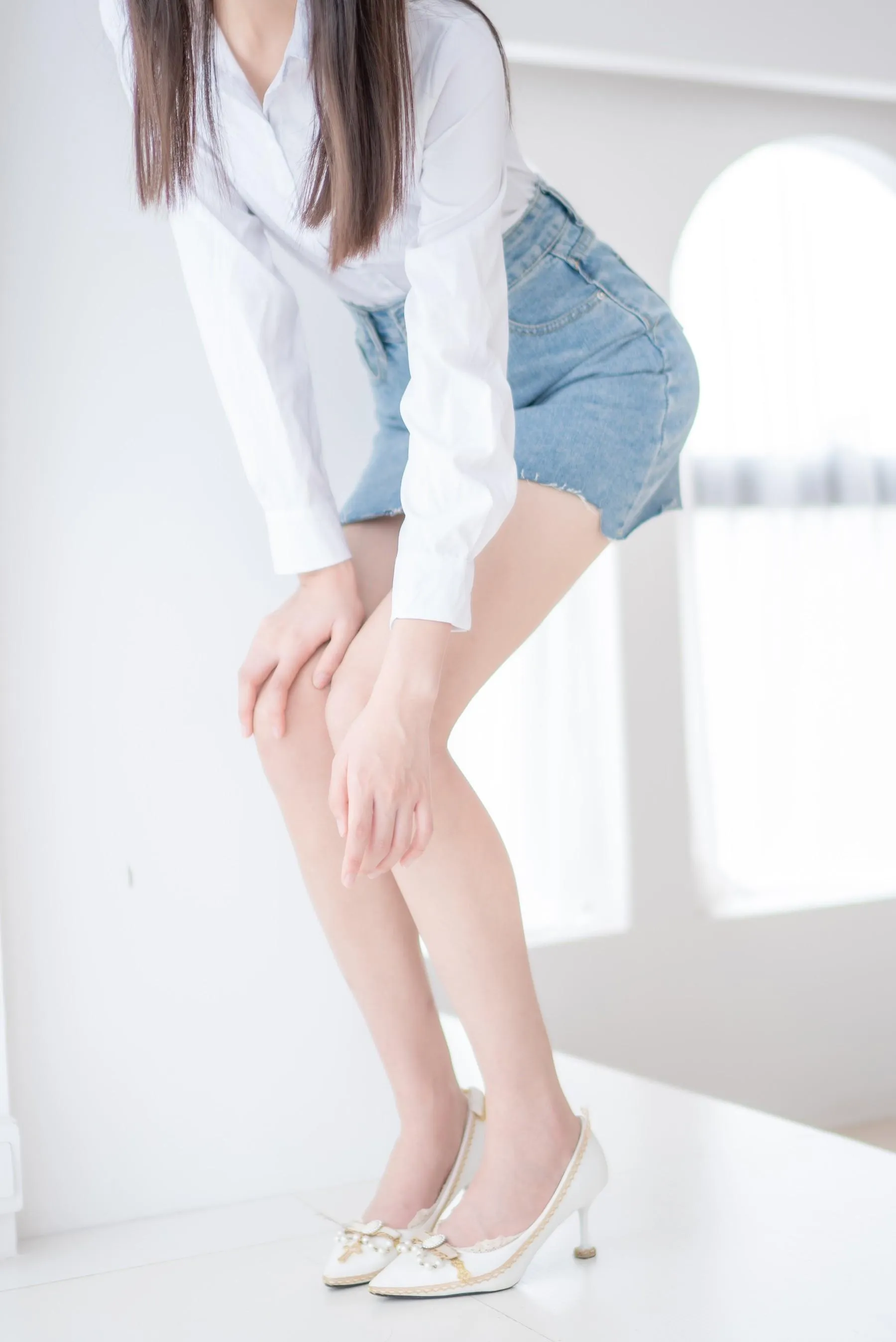 西瓜少女 NO.023 衬衫牛仔裙 [62P]插图8